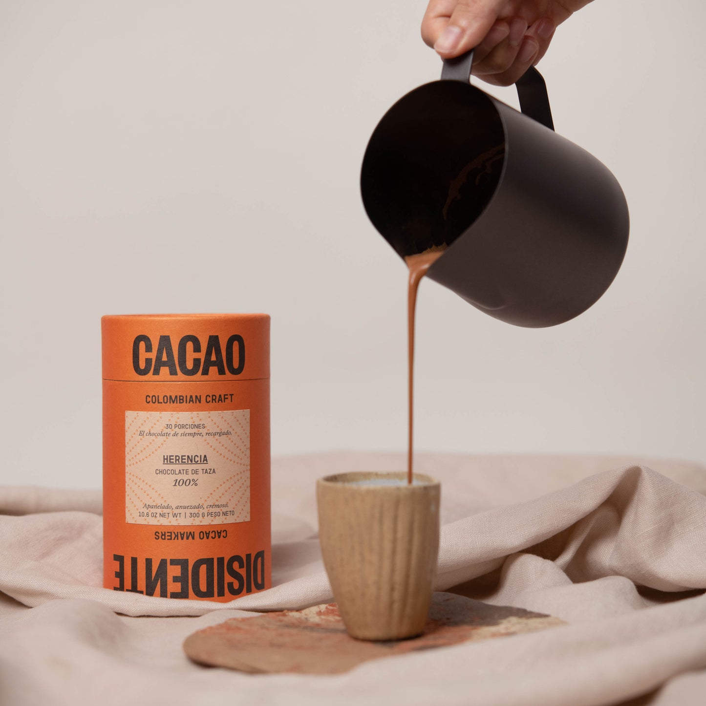 Cioccolato da bere Herencia 100%