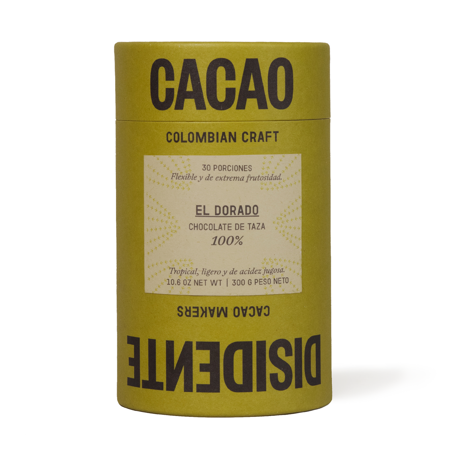 Chocolate de Taza El Dorado 100%